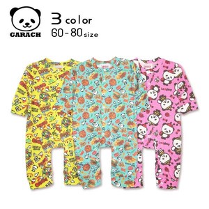 婴儿连身衣/连衣裙 图案 宽版外套 熊猫