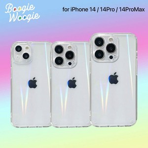 BOOGIE WOOGI [ iPhone 14 / 14 Plus / 14 Pro / 14 Pro Max ] オーロラケース Clear（クリア） ホログラム