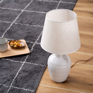 テーブルライト　ライト　ランプ　テーブルランプ　ベッドサイド　足元　LED対応　陶器　韓国インテリア