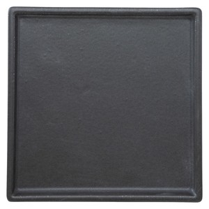 Mino ware Main Plate black 15cm Made in Japan
