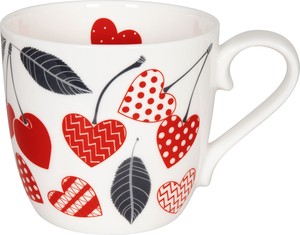 【KONITZ(コーニッツ)】 Cherry hearts  Mug (ボーンチャイナ)＜マグカップ＞