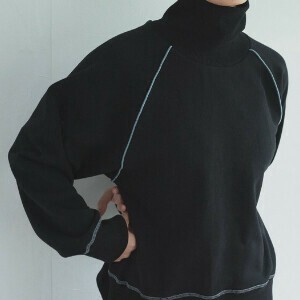 T-shirt Lined pullover Turtle Neck