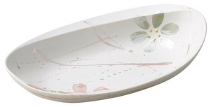 ≪メーカー取寄≫はるか 楕円ボール［日本製 美濃焼 食器 陶器］
