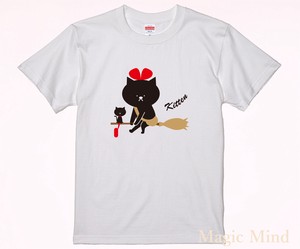 【魔女ネコ】ユニセックスTシャツ