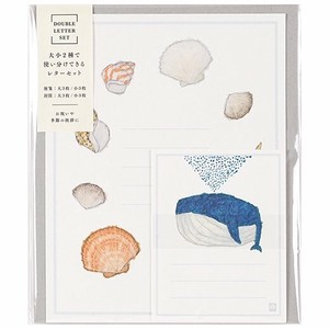 Letter set Whale Sally