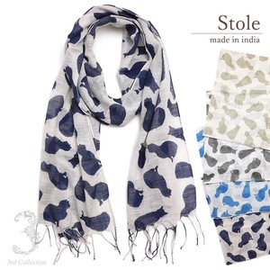 Stole Made in India Spring/Summer Cat Stole