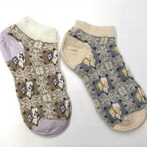 Ankle Socks Floral Pattern Socks Ladies