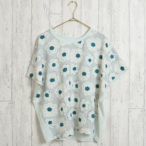 Button Shirt/Blouse Pullover French Sleeve