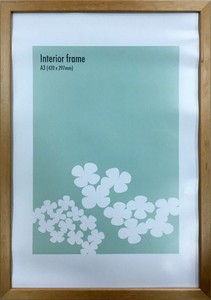 額縁　木製シンプル　インテリアフレーム Interior Frame Natural　A3