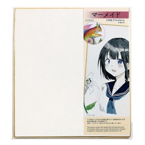 素描本/速写本/绘图纸 美人鱼 5张 日本制造