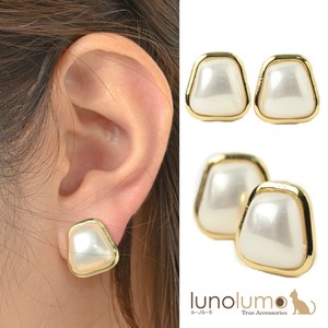 Clip-On Earrings Pearl Earrings Ladies