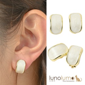 Clip-On Earrings Earrings White Presents Casual Ladies' Simple