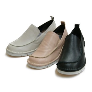 舒适/健足女鞋 舒适 真皮 轻量 帆船鞋 日本制造