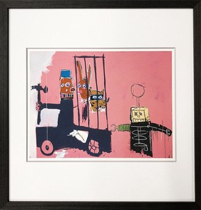 アートフレーム　バスキア Jean-Michel Basquiat Molasses, 1983