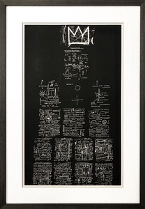 アートフレーム　バスキア Jean-Michel Basquiat Tuxedo, 1982-3