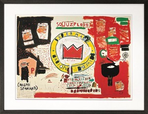 アートフレーム　バスキア Jean-Michel Basquiat Untitled (Crown) 1988