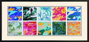 アートフレーム　アンディ・ウォーホル Andy Warhol　  CAMOUFLAGE, 1987