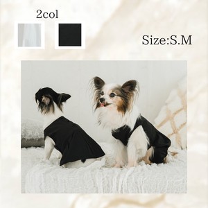 Dog Clothes Buttons Rompers