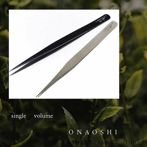 ONAOSHI（black/silver） / ツイーザー / ピンセット / まつ毛エクステ用品