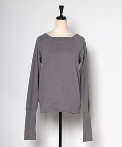 T-shirt Pullover Square Neck Back Open