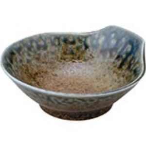 砂地藍流し とんすい  陶器 和食器 日本製 美濃焼