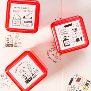 eric Stamp Portable Push-button Stamp 3rd