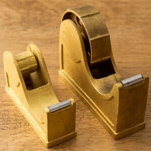 テープカッター　真鍮　ゴールド／ブラック　DIY