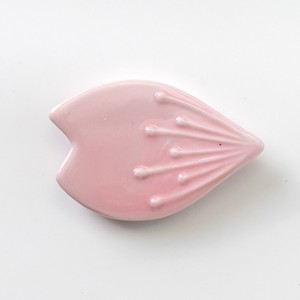 Mino ware Chopstick Rest Pink Pottery Made in Japan