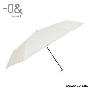 セロボーダー　晴雨兼用日傘　軽量ﾜｲﾄﾞ折傘　60cm　コットンホワイト