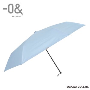 セロボーダー　晴雨兼用日傘　軽量ﾜｲﾄﾞ折傘　60cm　レイクブルー