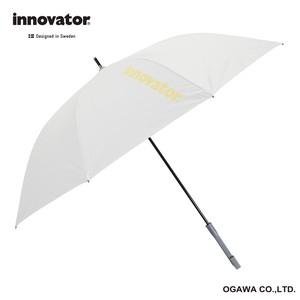 innovator　晴雨兼用【長傘】　65cm　ホワイト×イエロー