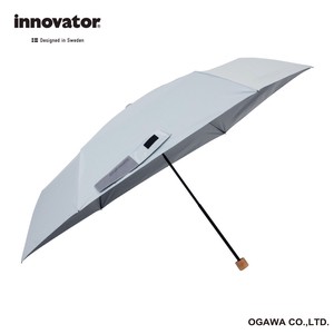 innovator　晴雨兼用【折りたたみ傘】　60cm　ペールブルー
