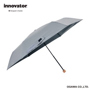 innovator　晴雨兼用【折りたたみ傘】　60cm　スチールグレー