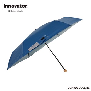 innovator　晴雨兼用【折りたたみ傘】　60cm　ディープブルー