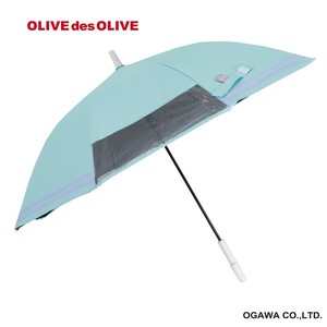 OLIVE des OLIVE　子供日傘　無地タイプ【長傘　身長表記　130cm用】ミント