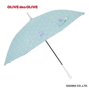 OLIVE des OLIVE　子供日傘　花柄タイプ【長傘　身長表記　150cm用】ミント