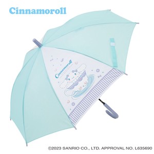 ｷｬﾗｸﾀｰ1ｺﾏ透明ｼﾞｬﾝﾌﾟ傘　シナモロール