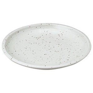ゆず肌クリーム 括り手8.0皿 プレート 陶器 日本製 美濃焼 和食器