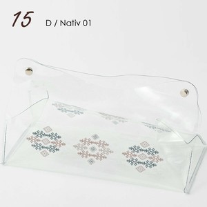 Jubilee クリアティッシュケース ビニール製 ネイティブ 15.Nativ 01