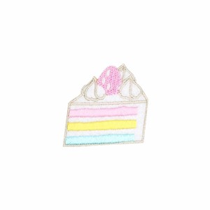 【ワッペン】アイロンパッチ パステルケーキ お気に入りシリーズ