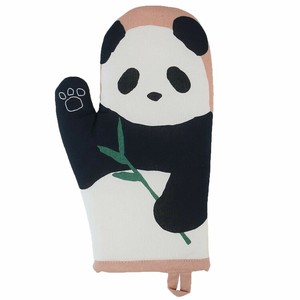 【キッチン雑貨】ミトン ジャイアントパンダ ピンク