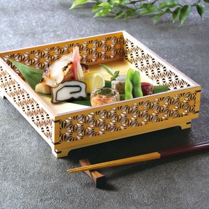 Tableware Cloisonne Hemp Leaves Seigaiha