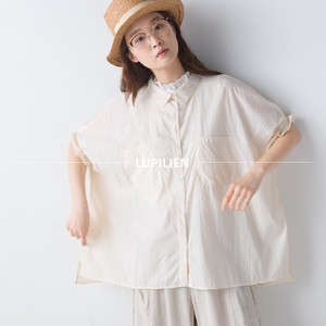 Button-Up Shirt/Blouse Nylon Water-Repellent