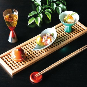杉・細目格子 【会席膳/前菜皿】＜日本製＞