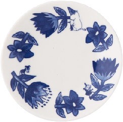 Small Plate Moomin Flower