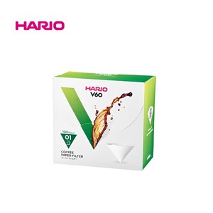 2023リニューアル『HARIO』01用 V60用ペーパーフィルター01W 100枚入 VCF-01-100W-23+（ハリオ）