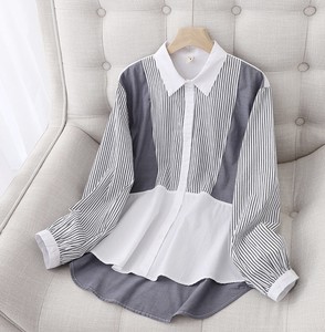 Button Shirt/Blouse Tops Ladies' NEW