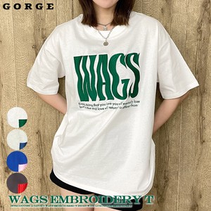 WAGS刺しゅうTシャツ