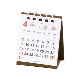 【数量限定】2023年版カレンダー　4月始まり プチプチ卓上　手帳・カレンダー　日本製「2023新作」