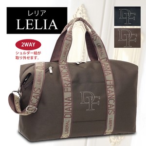 定番品！英字ロゴがオシャレなボストンバッグ【LELIA-レリア-】レディース　鞄